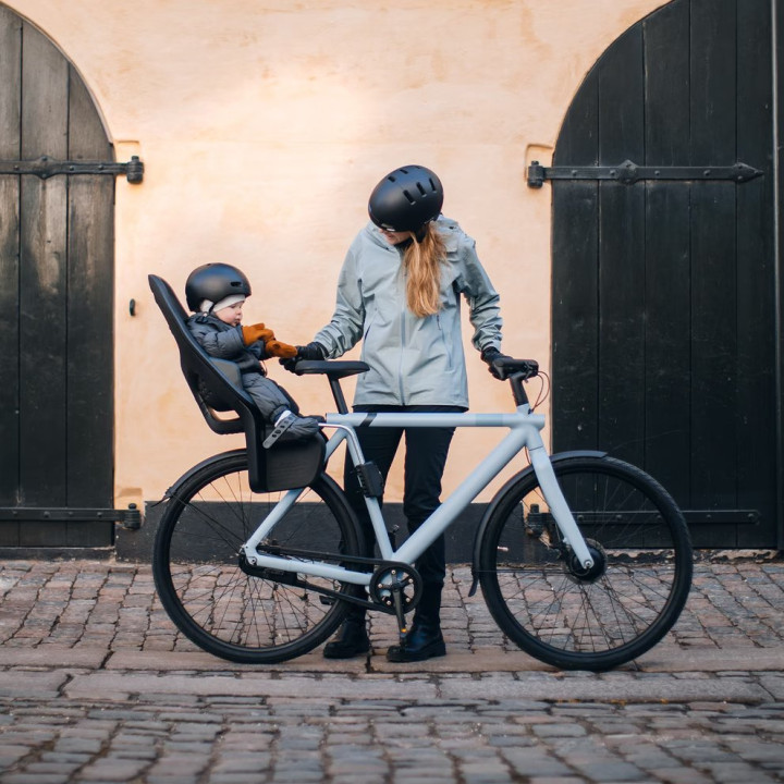 Scaun bicicleta copii THULE Yepp 2 Maxi cu montare pe spate - Fennel