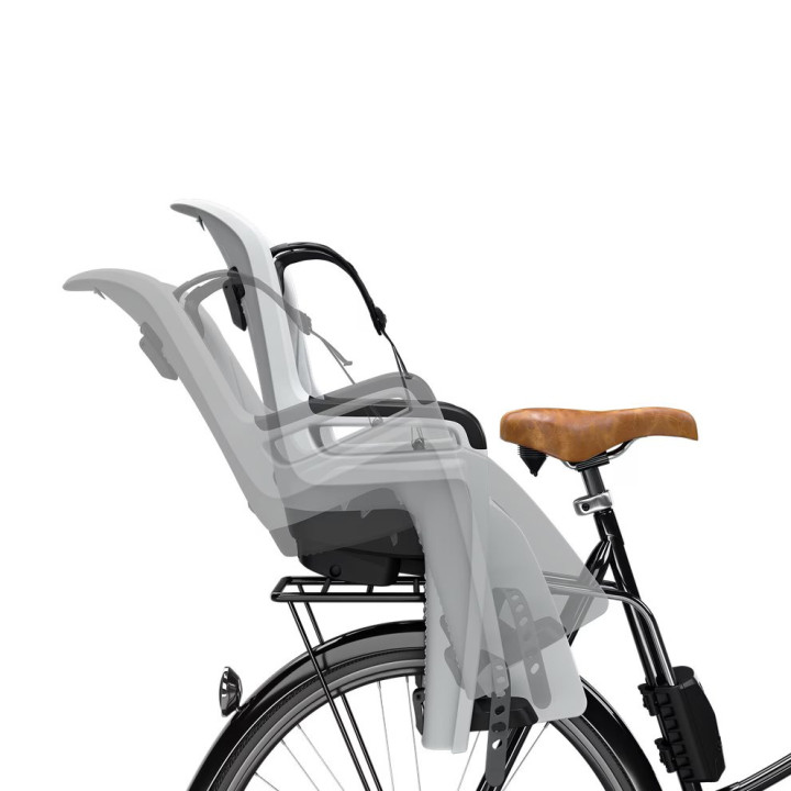 Scaun bicicleta copii THULE RideAlong 2 cu montare pe spate - Light Gray