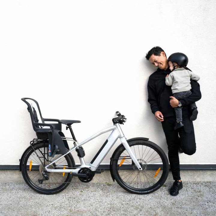 Scaun bicicleta copii THULE RideAlong 2 cu montare pe spate - Dark Gray