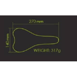 Sa CROSSER DD063MF 140mm - Suspensie Bicicletă
