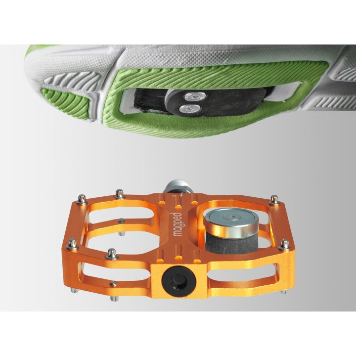 Pedale magnetice MAGPED Sport2 200N Orange