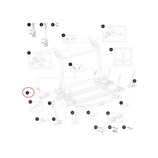Thule Cap Socket Screw - Surub de Inlocuire