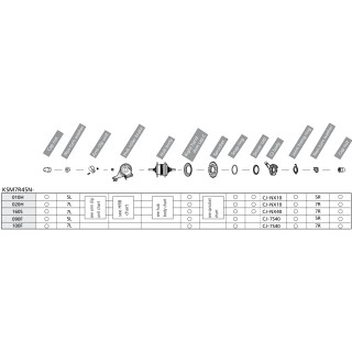 Componente Shimano Nexus SG-7R45 Cadru Road