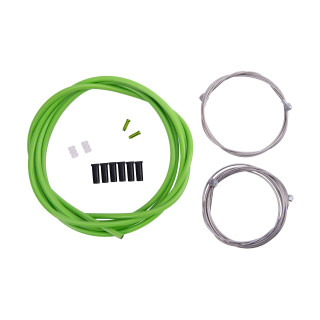 Set cablu + cămașă frână CONTEC Neostop verde