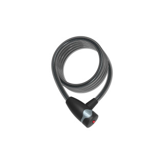 Antifurt Cablu CONTEC 12mm 185cm Black