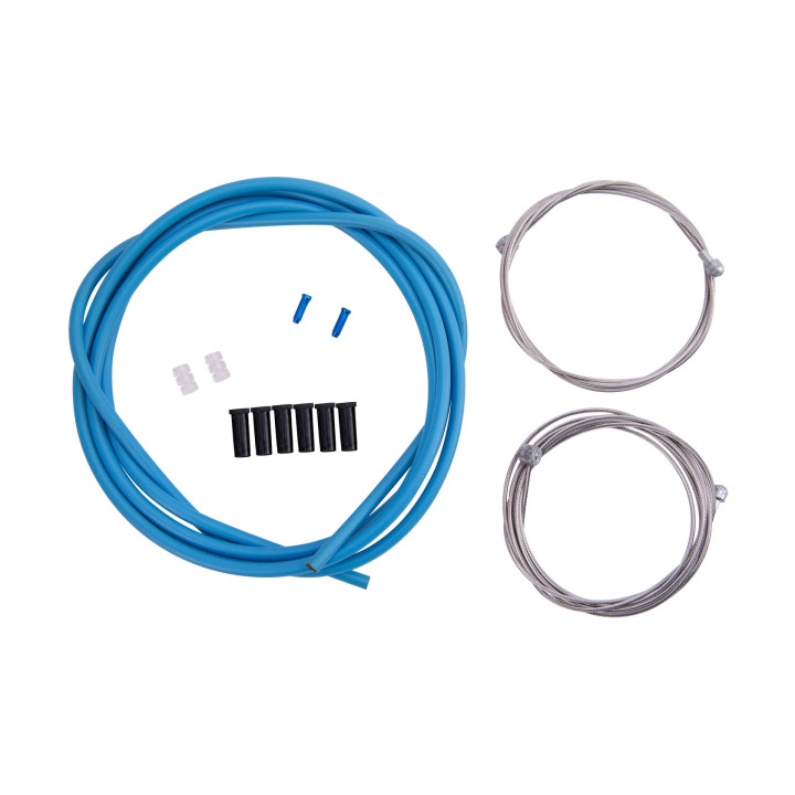 Set Cablu + Cămașă Frână CONTEC Neostop Albastru
